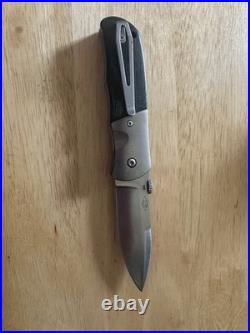 Boker SD2 Liner lock Folder Micarta Titanium Discontinued