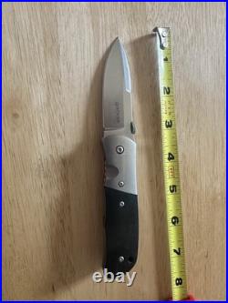 Boker SD2 Liner lock Folder Micarta Titanium Discontinued