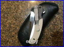 Brad Duncan Custom Knife Mini Aftershock Folder/ Folding Knife