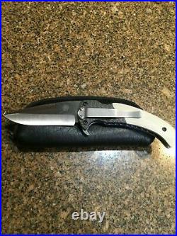 Brad Duncan Custom Knife Mini Aftershock Folder/ Folding Knife