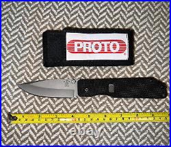 Brand New Rare Strider Buck Folding Knife SB. 1 Paul Bos ATS-34 USA Made Rare