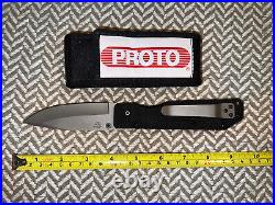 Brand New Rare Strider Buck Folding Knife SB. 1 Paul Bos ATS-34 USA Made Rare