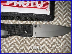 Brand New Rare Strider Buck Folding Knife SB. 1 Paul Bos ATS-34 USA Made Rare