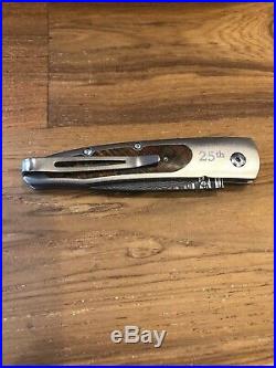 Brand New William Henry Lancet Pocket Knife Aerospace Grade Titanium
