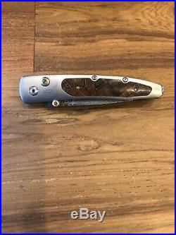 Brand New William Henry Lancet Pocket Knife Aerospace Grade Titanium