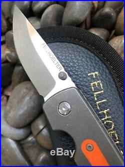 Brian Fellhoelter TiBolt FNO Custom Pocket Knife Thumbstud Flipper CPM-154 2013