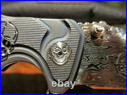 Brian Tighe Fighter Damasteel Skulls Custom