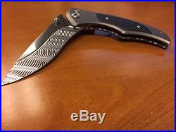 Brian Tighe Tighe Coon Custom Flipper Knife $. 99 No Reserve Auction