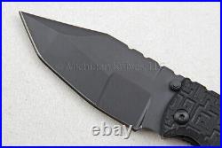 Brous Blades Knife Triple Threat with D2 & with Black G10
