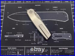 Brown Knives Cortex XL MagnaCut Blade / Milling Style Nude