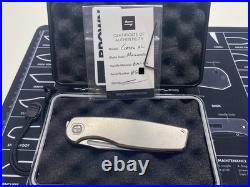 Brown Knives Cortex XL MagnaCut Blade / Milling Style Nude