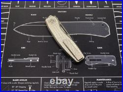 Brown Knives Mini FSD-I MagnaCut Blade / Milling Style #5 withSlot In Fuller