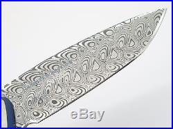 Buck 040 0040ttsle Onset Damascus Titanium Framelock Folder Knife Limited Custom