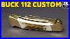 Buck 112 Ranger Custom Shop Lockback Pocket Knife