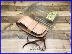 Buck 1980's Model 110 Genuine Tan Leather Sheath Catalog# 387 Mint In Package+