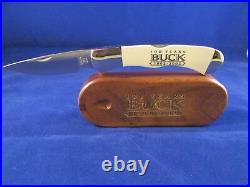 Buck 532 BuckLock 100th Year Anniversary Knife Wood Display Unopened Box SN# 064