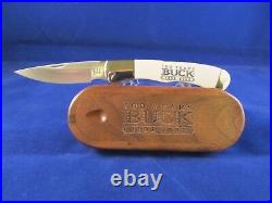 Buck 532 BuckLock 100th Year Anniversary Knife Wood Display Unopened Box SN# 064