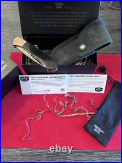 Buck 532 Bucklock Le Copper Nib? 2023 Legacy Collection. Micarta Handle