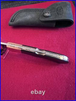 Buck 532 Bucklock Le Copper Nib? 2023 Legacy Collection. Micarta Handle