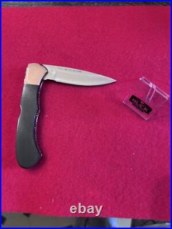 Buck 532 Bucklock Le Copper Nib? 2023 Legacy Collection. Micarta Handle