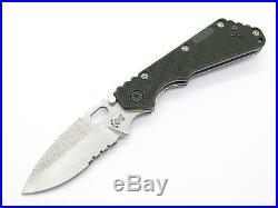 Buck 889 0889bo4 Tarani Strider Od Green Ats-34 Folding Knife Custom Buildout