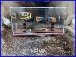 Buck David Yellowhorse 112 custom Sacred Eagle Knife In Covered Display Case