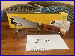 Buck Knife 103 Vintage (2014) Standard With Buck Box, Sheath, and Papers NOS