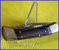 Buck Knife 110 (1988) Gold Etched HH Buck Blacksmith MINT Low 80 Of 4500