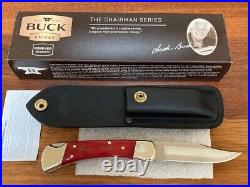 Buck Knife 110 (2016) Ichthus Badge Nickle Special SMKW Project RARE