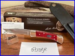 Buck Knife 110 (2016) Ichthus Badge Nickle Special SMKW Project RARE