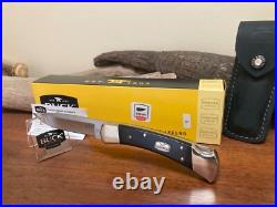 Buck Knife 110 (2018) Black Micarta Drop Point S35VN Serialized as #1 RARE