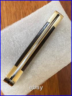 Buck Knife 110- Vintage 2-Dot Square Frame with new OEM Buck Sheath Clean