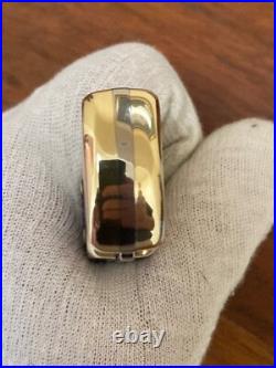 Buck Knife 110 Vintage (2000) IONFusion Champagne With OEM Buck Sheath NOS