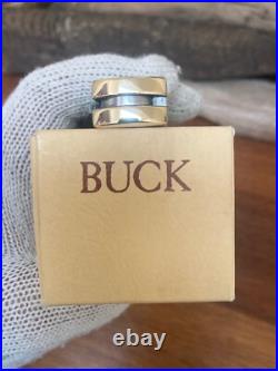Buck Knife 110 Vintage 3-Liner with Finger Grooves/Box/Sheath/Papers CLEAN
