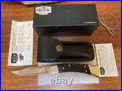 Buck Knife 110 Vintage The Weld LE Box, Sheath, COA (393 of 500) NOS