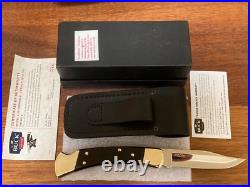 Buck Knife 110 Vintage The Weld LE Box, Sheath, COA (393 of 500) NOS