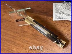 Buck Knife 112 Vintage Custom Gold Etch Locomotive #140 OF 250 NOS