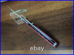 Buck Knife 183 Vintage Crosslock Code Red WithBox, Sheath, and Papers NOS