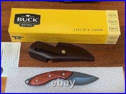 Buck Knife 196 (2005) Mini Alpha with DLC coated 154CM Steel, Box and Sheath