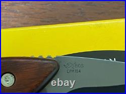 Buck Knife 196 (2005) Mini Alpha with DLC coated 154CM Steel, Box and Sheath