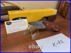 Buck Knife 196 (2005) Mini Alpha with DLC coated 154CM Steel, Box and Sheath