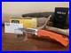 Buck Knife 422 Vintage (2012) Orange Frame / Box / NRA Etch /Papers NOS
