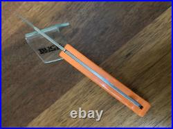 Buck Knife 422 Vintage (2012) Orange Frame / Box / NRA Etch /Papers NOS