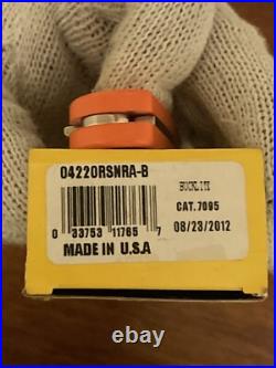 Buck Knife 422 Vintage (2012) Orange Frame / Box / NRA Etch /Papers NOS