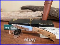 Buck Knife 475 Custom, BCCI etch, MP, LE Box, Sheath, COA (210 Made) NOS