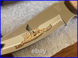 Buck Knife 475 Custom, BCCI etch, MP, LE Box, Sheath, COA (210 Made) NOS