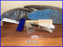 Buck Knife 526 (1988) Ward Bros. Barber Pole Etch withCOA (1 of 250) SCARCE