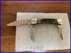 Buck Knife 703 Vintage Script Colt with Ram Horn Scales and Box NOS