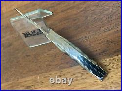 Buck Knife 703 Vintage Script Colt with Ram Horn Scales and Box NOS