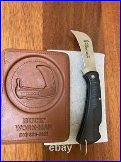 Buck Knife 811 and Coaster Vintage (1992) Promo Coaster and Knife RARE
